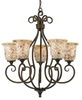 Mid. Chandeliers-Glass Up - 7856 - Light Center (The)
