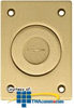 Hubbell Flush Concrete Rectangular Floor Box Cover with 2.. - S2625 - TelephoneStuff.com