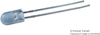 Led, T-1 3/4, Red, 50Mcd, 617Nm; Led Color Kingbright - 96W6967 - Newark, An Avnet Company