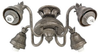 4 Light Fitter - Peruvian Bronze - MC76PR - Monte Carlo Fan Company
