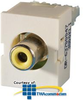 Legrand - Ortronics TracJack Module Yellow Phono/RCA to 110 - OR-63700047 - TelephoneStuff.com