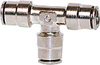 Nickel-Plated Brass Push-In Fittings -- 6540 02-00 - Image