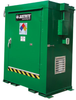 Justrite Agri-Turf 292 cubic ft Green Hazardous Material Storage Cabinet - 78 in Width - 83 in Height - Floor Standing - 697841-15886 - 697841-15886 - R. S. Hughes Company, Inc.