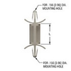 Sturdy Lock-In Nylon PCB Support -- 8815 - Image