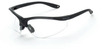 Brigade, clear lens, matte black frame -- 1734 - Image