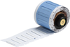 Brady Permasleeve B-342 Blue Polyolefin Thermal Transfer Die-Cut Thermal Transfer Printer Sleeve - 1.015 in Width - 0.182 in Height - 0.023 in Min Wire Dia to 0.08 in Max Wire Dia - Single-Side Printa - 662820-89736 - R. S. Hughes Company, Inc.