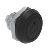 Quarter-Turn Cam Latch, 8 mm Triangle Shuttered Recess, Zinc Alloy, Powder Coat, Black - E5-8-035-UU1 - Southco