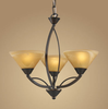 7645/3 Mid. Chandeliers-Glass Up - 499036 - Capital Lighting, Inc.