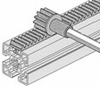 Plastic Molded Rack and Pinion Gear Sets - Image