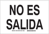 Spanish Sign - 38816 - Brady Corporation