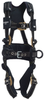 DBI-SALA ExoFit NEX Black XL Vest-Style Shoulder, Back, Leg Padding Body Harness - Kevlar/Nomex Webbing - 840779-01229 - 840779-01229 - R. S. Hughes Company, Inc.