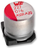Smd Aluminium Electrolytic Capacitor, Wcap-As5H Series, 10 F, 35 V, Radial Can Smd, 5 Mm Rohs Compliant Wurth Elektronik - 40Y4150 - Newark, An Avnet Company