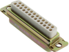 D Sub Conn, Plug, 25Pos, Crimp; D Sub Connector Type Amphenol Pcd - 56W1218 - Newark, An Avnet Company