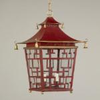 Chinese Fretwork Lantern - CLA54/R - Vaughan Designs, Inc.