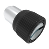 Captive Screw, 10-32 Thread, Flare-in, Slotted Recess, Knurled Black Knob - 47-11-504-54 - Southco
