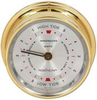 Harbormaster Tide Clock, PVD Brass case, Silver dial -  - Maximum Weather Instruments