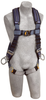 DBI-SALA ExoFit Blue Large Vest-Style Shoulder, Back, Leg Padding Body Harness - Polyester Webbing - 840779-00933 - 840779-00933 - R. S. Hughes Company, Inc.