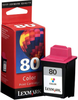 Lexmark 80 12A1980 OEM Color Ink - 102000246 - LaserCycle