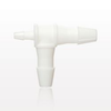 T Connector, White, Barbed - 11927 - Qosina Corp.