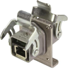 Adapter, Rj45 8P Jack-Jack, Cat5; In Line Connector A Harting - 65K8387 - Newark, An Avnet Company