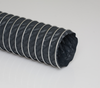 Single-Ply Silver Hypalon® Coated Polyester Fabric Hose -- Flex-Lok® HP 10.0 - Image