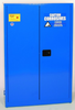Eagle 45 gal Blue Hazardous Material Storage Cabinet - 43 in Width - 65 in Height - Floor Standing - 048441-33210 - 048441-33210 - R. S. Hughes Company, Inc.