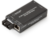 Media Converter Gig Eth Industrial SM 1550nm Tx 1310nm Rx 10km SC - LGC325A-R2 - Black Box