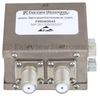 75 Ohm F SPDT PIN Diode Switch Absorptive From 5 MHz to 2.15 GHz Rated at +20 dBm -- FMSW2043 - Image