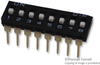 Switch, Dip, 8 Position, Spst, Raised Slide; No. Of Circuits Multicomp Pro - 97K4452 - Newark, An Avnet Company