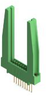 Card Conn, Single Side, 9Pos, Wire Wrap; Card Edge Connector Type Edac - 72AJ9763 - Newark, An Avnet Company