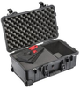Pelican 1510 Carry On Case with Foam and TrekPak Divider - Black | SPECIAL PRICE IN CART -- PEL-015100-0150-110 - Image