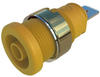 Connector, 4Mm Socket, Yellow, 32A, Qc Rohs Compliant Hirschmann Test And Measurement - 57AK7001 - Newark, An Avnet Company