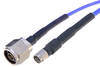 SMA Male to N Male Cable 24 Inch Length Using PE-P141 Coax with HeatShrink, LF Solder - PE304-24 - Pasternack