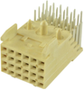 Connector, Backplane, Z-Pack, Receptacle, 24 Position; Product Range Amp - Te Connectivity - 72W2608 - Newark, An Avnet Company