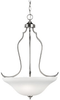 Light Uplight Chandelier - F2653/3BS - Murray Feiss Lighting