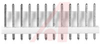 Connector, MTA-156; Male; 12; Copper Alloy; 7; 600; 0.156 in.; Polyester; White - 70083697 - Allied Electronics, Inc.