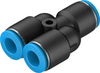 Push-in Y-connector - QSY-8 - Festo Corporation