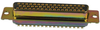 D Sub Connector, Standard, 50 Position, Receptacle; No. Of Contacts Itt Cannon - 82H6558 - Newark, An Avnet Company
