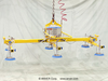 Six Pad Adjustable Crossarm Vacuum Lift - L150M6-86-3/44 - ANVER Corporation