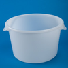 Rubbermaid White or Semi-Clear Round Containers And Lids - 6593 - U.S. Plastic Corporation