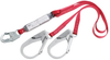 Protecta PRO Pack Red Shock-Absorbing Lanyard - 6 ft Length - 840779-01140 - 840779-01140 - R. S. Hughes Company, Inc.
