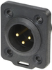 Chassis Connector Male 3Pole Top; No. Of Contacts Neutrik - 99AC9386 - Newark, An Avnet Company