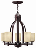 4725MC Mid. Chandeliers-Glass Up - 440001 - Capital Lighting, Inc.