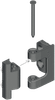 True 180 deg  lift-off Hinge -- 1110-U81 - Image