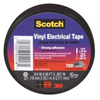 3M Scotch 700 Black Insulating Tape - 3/4 in Width x 66 ft Length - 7 mil Thick - Electrically Insulating - 04218 - 054007-04218 - R. S. Hughes Company, Inc.