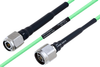 Temperature Conditioned TNC Male to N Male Low Loss Cable 200 cm Length Using PE-P160LL Coax - PE3M0207-200CM - Pasternack