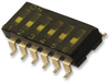 Dip Switch; No. Of Circuits Omron Electronic Components - 91F1911 - Newark, An Avnet Company