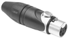 Connector, Xlr, Jack, 3Pos, Cable; No. Of Contacts Amphenol Sine/tuchel - 23AC1138 - Newark, An Avnet Company