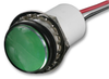 Led Panel Mount Indicator, Watertight, Green, 17.463 Mm, 24 Vdc, 16 Ma, 1000 Foot Lambert Rohs Compliant Dialight - 93K4376 - Newark, An Avnet Company