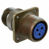 connector,metal circ,wall recept,size 20,3 #12 solder pin contact,olive drab -- 70107747